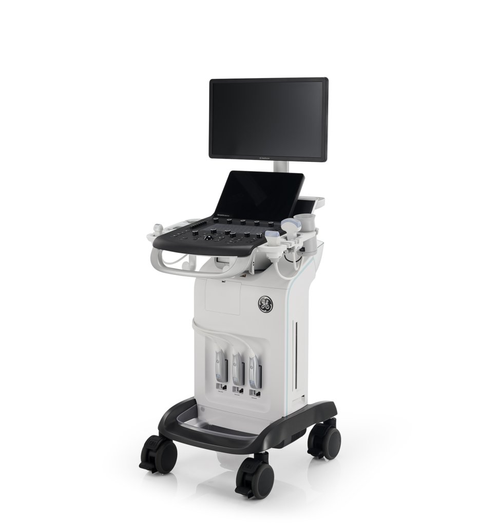 GE Versana Balance veterinary ultrasound system at Lakeville Family Pet Clinic