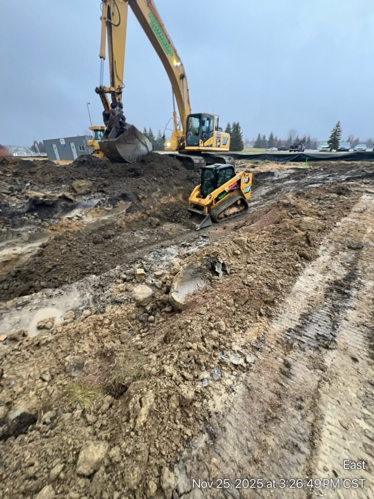 New clinic construction site