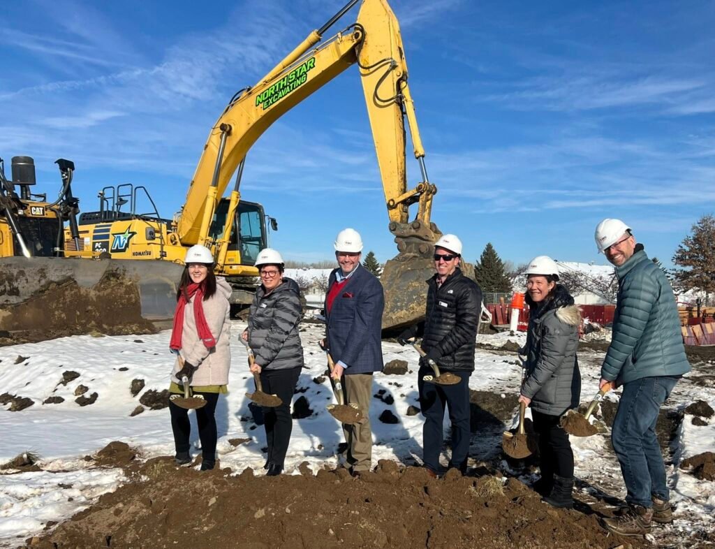 Ground breaking ceremony group