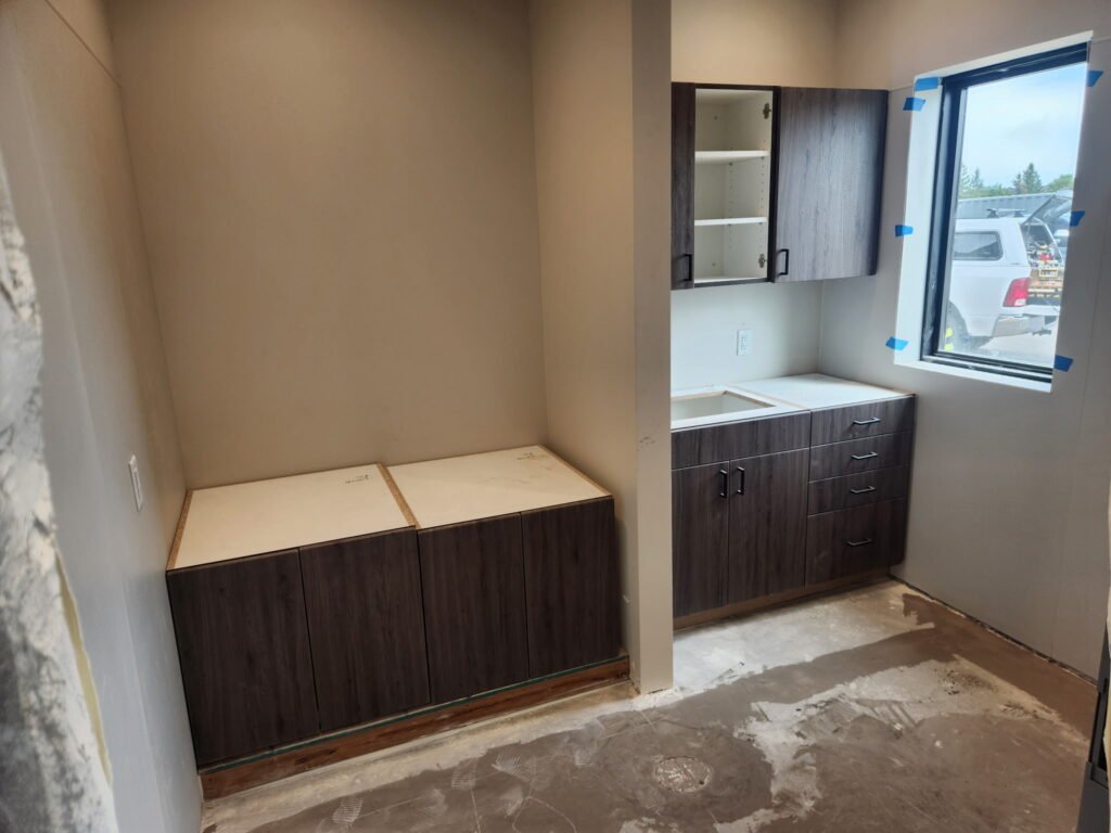 New clinic isolation room